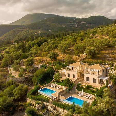 Ionian Diamond Villas Mikros Gialos Bagian luar foto